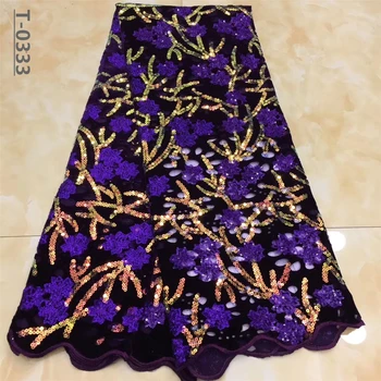 Purple Velvet Lace Fabric for Dresses Latest Nigerian French Tulle Lace with Sequin High Quality African Sequins Lace Fabric
Purple Velvet Lace Fabric for Dresses Latest Nigerian French Tulle Lace with Sequin High Quality African Sequins Lace Fabric