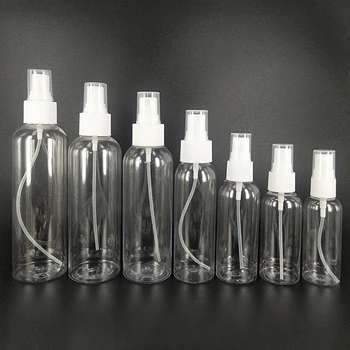 50pcs Small Transparent Plastic Empty Spray Bottle Refillable Bottles 10ml/30ml/50ml/60ml/100ml Travel Bottle
50pcs Small Transparent Plastic Empty Spray Bottle Refillable Bottles 10ml/30ml/50ml/60ml/100ml Travel Bottle