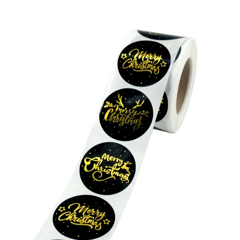 LITZY 500pcs Christmas Bronzing Stickers Seal Labels Gold Cute Festival Gift Decoration Customize Sticker Stationary Supplies
LITZY 500pcs Christmas Bronzing Stickers Seal Labels Gold Cute Festival Gift Decoration Customize Sticker Stationary Supplies