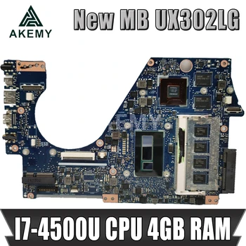 Akemy UX302LG Mainboard For Asus UX302 UX302L UX302LG UX302LN UX302LNB Laptop Motherboard W/ I7-4500U CPU 4GB RAM GT730M/2G
Akemy UX302LG Mainboard For Asus UX302 UX302L UX302LG UX302LN UX302LNB Laptop Motherboard W/ I7-4500U CPU 4GB RAM GT730M/2G