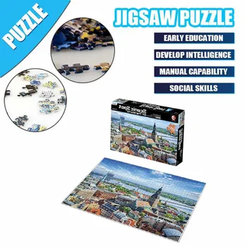 HOT Puzzle For Adult Children Holiday Gift Toy For Children 500PC Puzzle Landscape Pattern size:50.8cmX36cm New
HOT Puzzle For Adult Children Holiday Gift Toy For Children 500PC Puzzle Landscape Pattern size:50.8cmX36cm New