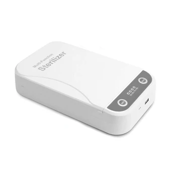 Aromatherapy Function Disinfector, Cell Phone Cleaner Smartphones Jewelry Watch Portable UV Light Cell Phone Sterilizer
Aromatherapy Function Disinfector, Cell Phone Cleaner Smartphones Jewelry Watch Portable UV Light Cell Phone Sterilizer