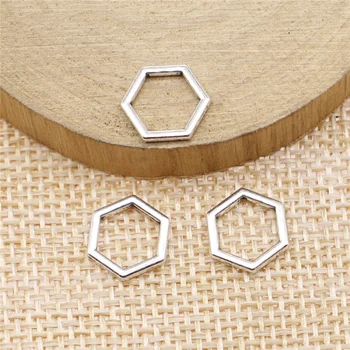 Wecharms 120pcs 10x10mm Charms Hexagonal Honeycomb Antique Silver Color Pendant Hexagonal Honeycomb Charms Jewelry Findings
Wecharms 120pcs 10x10mm Charms Hexagonal Honeycomb Antique Silver Color Pendant Hexagonal Honeycomb Charms Jewelry Findings