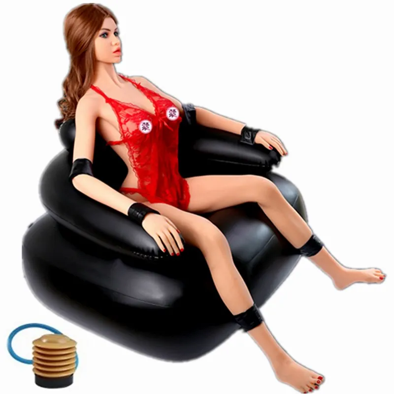 Inflateable bondage chair