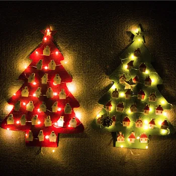 Lighting Xtmas Tree Advent Calendars Lighted Felt Calendar Pendant Clip Green String Calendar Xmas Decorations Supplies
Lighting Xtmas Tree Advent Calendars Lighted Felt Calendar Pendant Clip Green String Calendar Xmas Decorations Supplies