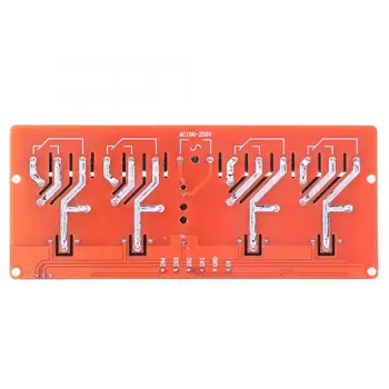 AC 100-250V 30A 4 Channel Relay High Low Level Trigger Module Latching relay
AC 100-250V 30A 4 Channel Relay High Low Level Trigger Module Latching relay