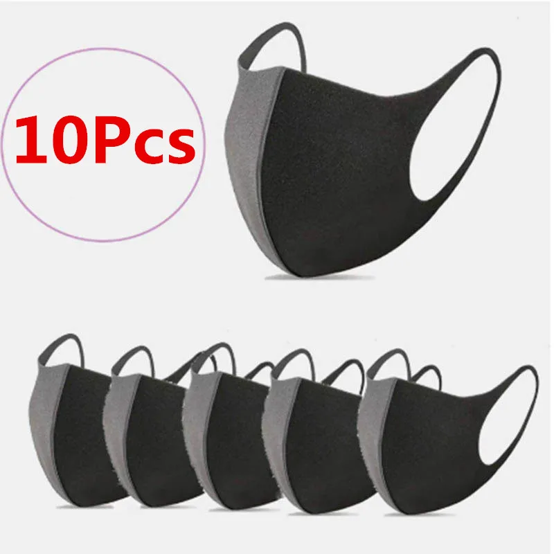 10 Pcs Washable Mouth Mask Face Mask Dust Mask PM2.5 Outdoor Environment Mouth Mask Facial Respirator Fashion Black Mask(Stock)
10 Pcs Washable Mouth Mask Face Mask Dust Mask PM2.5 Outdoor Environment Mouth Mask Facial Respirator Fashion Black Mask(Stock)