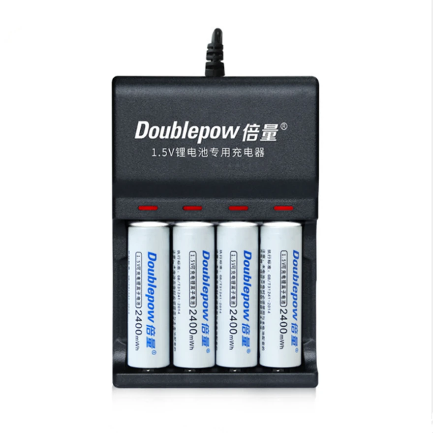 4PCS high power 2400mWh 1.5v AA rechargeable lithium battery microphone camera lithium battery +4 slot USB smart charger
4PCS high power 2400mWh 1.5v AA rechargeable lithium battery microphone camera lithium battery +4 slot USB smart charger