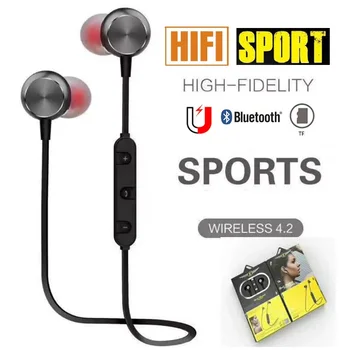 New Magnetic Bluetooth Earphone Support TF Card Sport Wireless Headsets with Mic In-ear Earphone For Phone Earbuds auriculares
New Magnetic Bluetooth Earphone Support TF Card Sport Wireless Headsets with Mic In-ear Earphone For Phone Earbuds auriculares