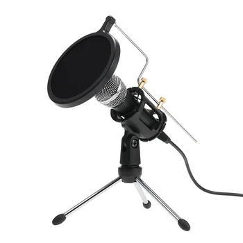 Professional Condenser Microphone MikrofonStudio Recording Mic Microphones with Mini MIC Stand for iPhone Laptop PC Tablet
Professional Condenser Microphone MikrofonStudio Recording Mic Microphones with Mini MIC Stand for iPhone Laptop PC Tablet