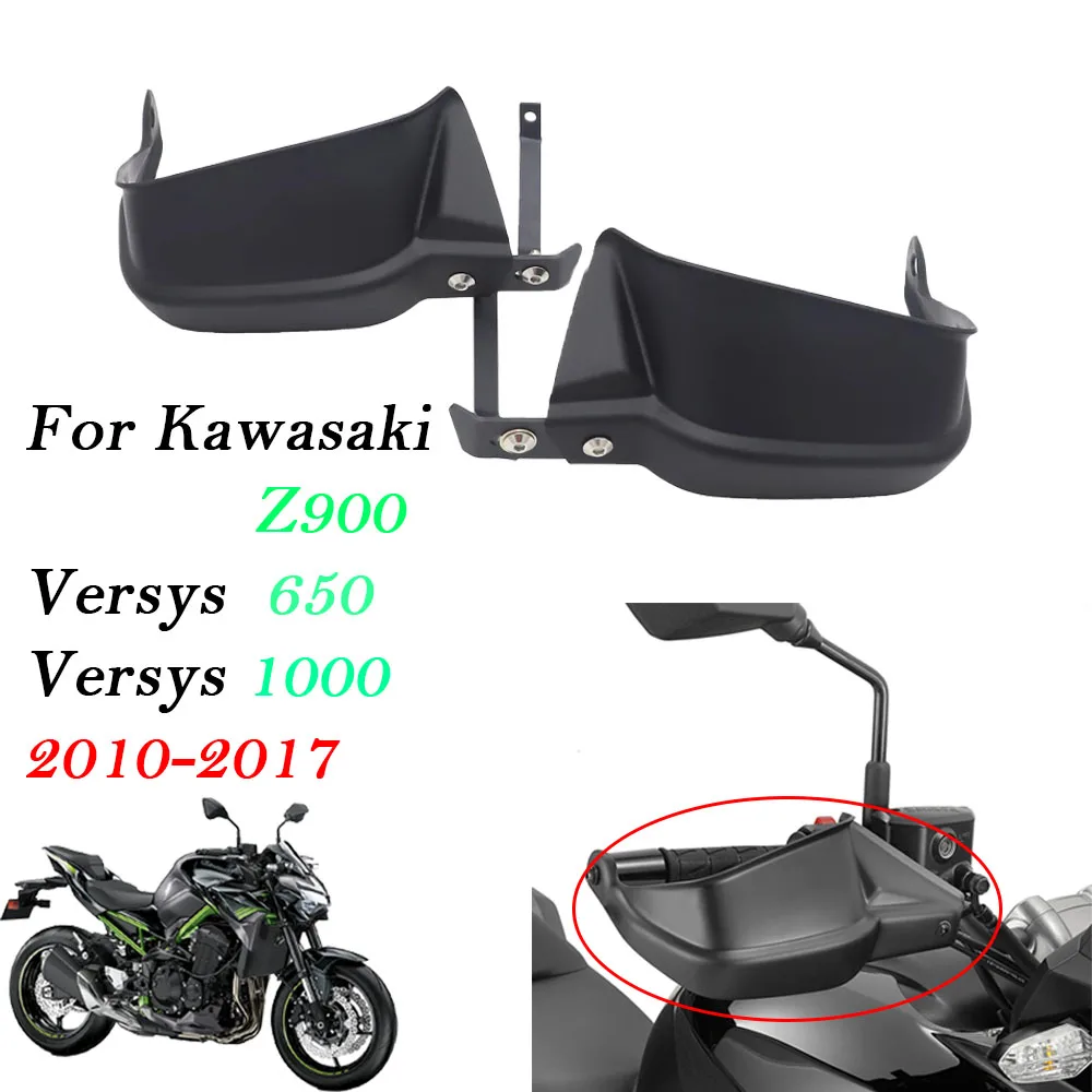

For Kawasaki Versys 650 1000 Z900 Motocycle hand handle guard protector handlebar handguards shields Brake Clutch Windshield