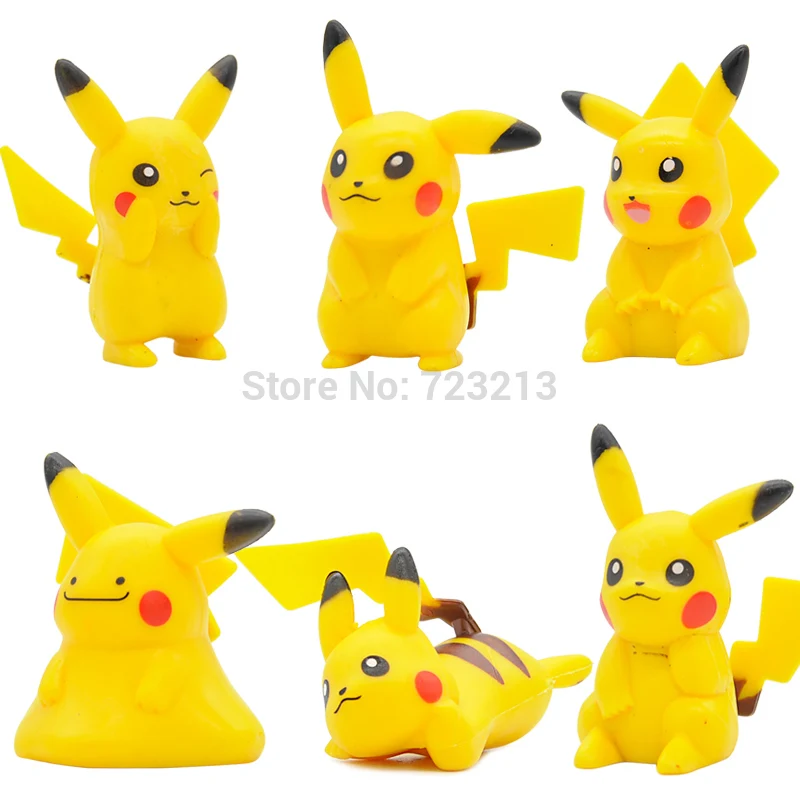 6pcs/lot Lovely Cartoon Cute Pikachu Figures Set Building Blocks Educational Sets Models Action Toys For Kids Children
6pcs/lot Lovely Cartoon Cute Pikachu Figures Set Building Blocks Educational Sets Models Action Toys For Kids Children