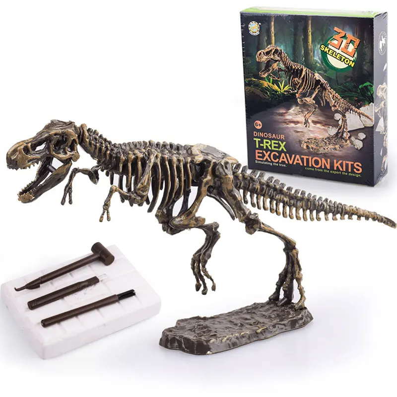 Luxury Dinosaur Dig Toolbox Toys Real T-REX Dinosaur Mammoth Fossils Gifts for Dinosaurs and Archeology Lovers Cool Children Toy
Luxury Dinosaur Dig Toolbox Toys Real T-REX Dinosaur Mammoth Fossils Gifts for Dinosaurs and Archeology Lovers Cool Children Toy