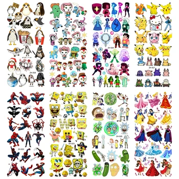 Cartoon Temporary Tattoos Water Transfer Children Tattoo Paper for Boy Kids 3D Tatoo Flash Fake Tatouage Cool Fashion Stickers
Cartoon Temporary Tattoos Water Transfer Children Tattoo Paper for Boy Kids 3D Tatoo Flash Fake Tatouage Cool Fashion Stickers