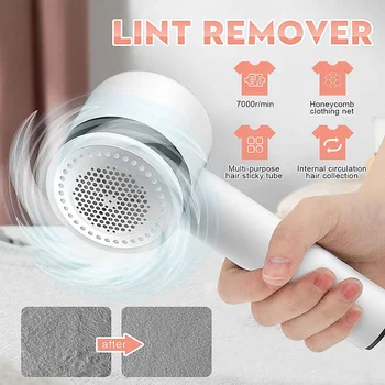 Electric Clothes Lint Removers Portable Lint Remover Wireless Hair Ball Trimmer for Sweater Clothing 7000rmin Motor Fuzz Shavers
Electric Clothes Lint Removers Portable Lint Remover Wireless Hair Ball Trimmer for Sweater Clothing 7000rmin Motor Fuzz Shavers