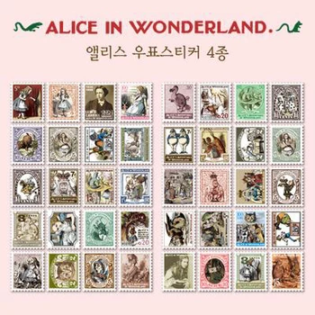 4 Pcs / Pack Diy Vintage Retro Paper Stickers Alice Stamp Sticker for Diary Scrapbooking # (7321) Sticker Flakes
4 Pcs / Pack Diy Vintage Retro Paper Stickers Alice Stamp Sticker for Diary Scrapbooking # (7321) Sticker Flakes