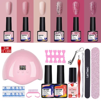 LEMOOC Gel Polish Nail Art Tools Kit 36W UV LED Nail Lamp Dryer Color Gel Nail Polish DIY Tools Nail Set Gel Varnish
LEMOOC Gel Polish Nail Art Tools Kit 36W UV LED Nail Lamp Dryer Color Gel Nail Polish DIY Tools Nail Set Gel Varnish