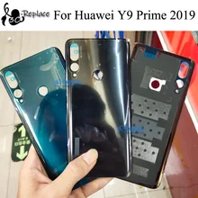 Черный/зеленый 6 дюйма для Huawei Y9 Prime 2019 фотография задняя крышка