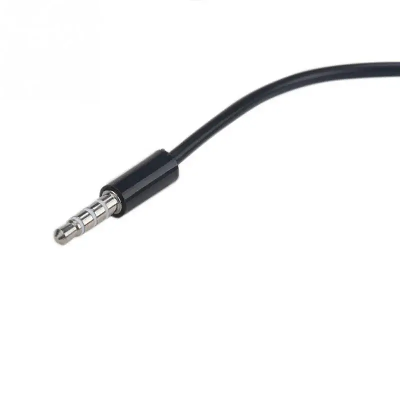 3.5mm Stereo Audio Splitter Universal 3.5mm Stereo Splitter Audio Male To Earphone Headset+Microphone Adapter For Phones