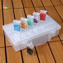 28 Grids Transparent Plastic Storage Box Diamond Painting Accessories Tool Nail Art Rhinestone Bead Storage Box NEW
28 Grids Transparent Plastic Storage Box Diamond Painting Accessories Tool Nail Art Rhinestone Bead Storage Box NEW