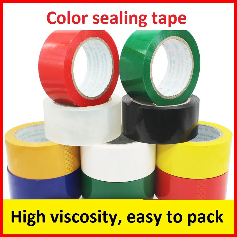 8 Colors And Clear Packing Adhesive Tape 4.8cmx40m Strong Glue Sealing Box Carton Belt Home School Office Shop E-commerce
8 Colors And Clear Packing Adhesive Tape 4.8cmx40m Strong Glue Sealing Box Carton Belt Home School Office Shop E-commerce