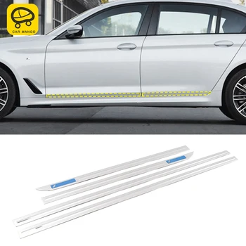 CarManGo Car Accessories Side Door Sill Pad Gloss Trim Sticker Frame Chrome Exterior Decoration For BMW 5 Series G30 2017-2019
CarManGo Car Accessories Side Door Sill Pad Gloss Trim Sticker Frame Chrome Exterior Decoration For BMW 5 Series G30 2017-2019