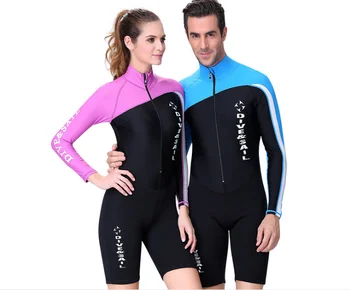 Diving suit male one-piece long-sleeved quick-drying swimsuit female 1.5MM shorts thickened warm jellyfish surfing suit
Diving suit male one-piece long-sleeved quick-drying swimsuit female 1.5MM shorts thickened warm jellyfish surfing suit