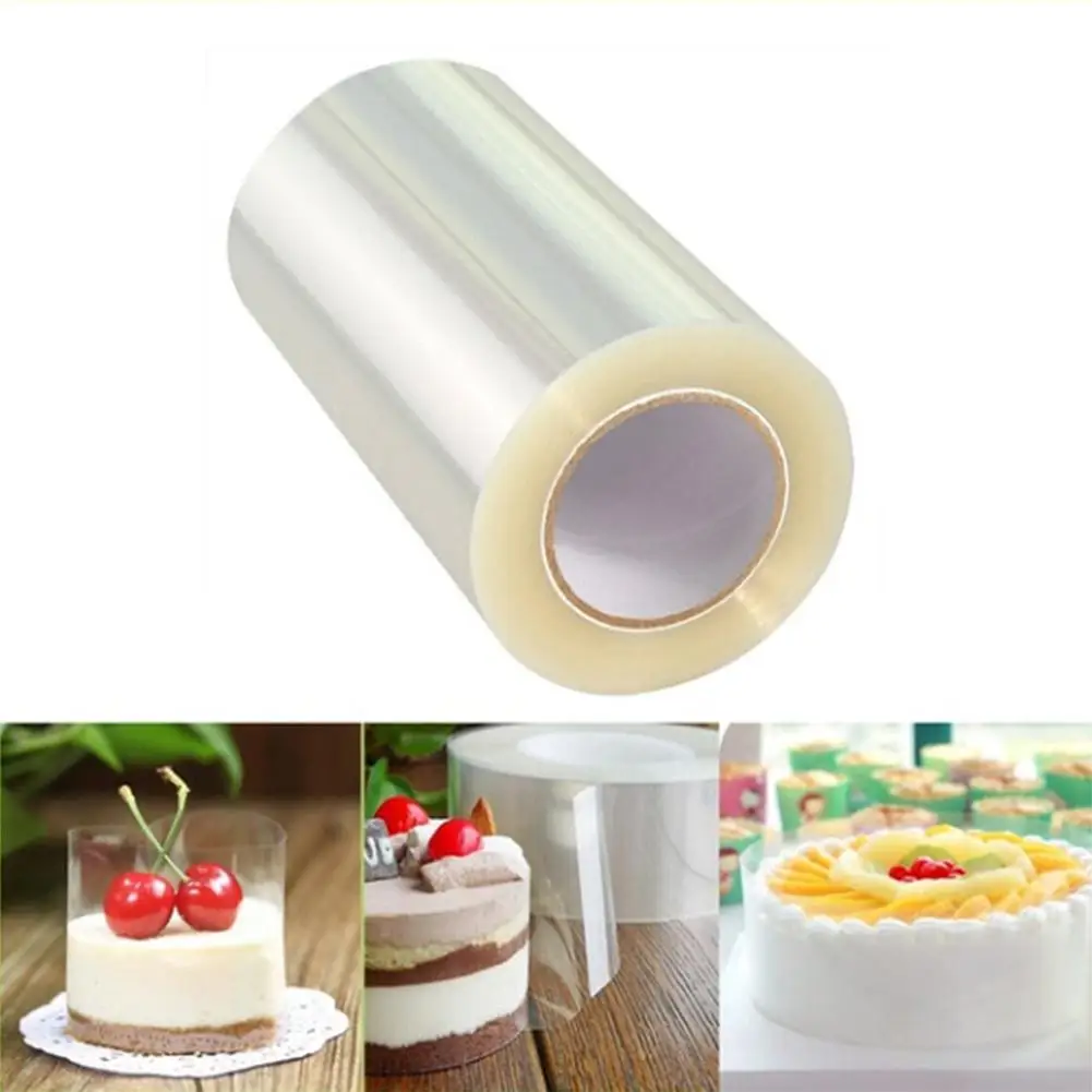 10M Transparent Mousse Cake Edges Wrap Dessert Surrounding DIY Baking Bounded Film Cake Edge Band Packaging Decoration Tools
10M Transparent Mousse Cake Edges Wrap Dessert Surrounding DIY Baking Bounded Film Cake Edge Band Packaging Decoration Tools