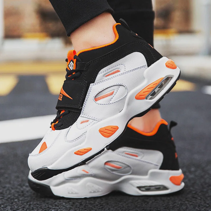 Korean Version Sneakers Men Large Lover Size 35-45 Breathable Men's Casual Shoes Mixed Color Air Cushion Heighten Daddy Shoes
Korean Version Sneakers Men Large Lover Size 35-45 Breathable Men's Casual Shoes Mixed Color Air Cushion Heighten Daddy Shoes