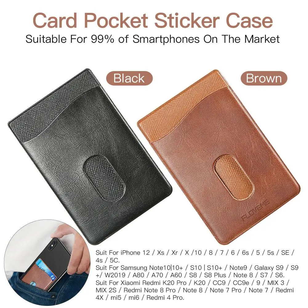 For Floveme Universal Card Sleeve RFID Protection Holder Sticker Mobile Phone Wallet Credit ID Card Holder Back Cover Phone Hold
For Floveme Universal Card Sleeve RFID Protection Holder Sticker Mobile Phone Wallet Credit ID Card Holder Back Cover Phone Hold