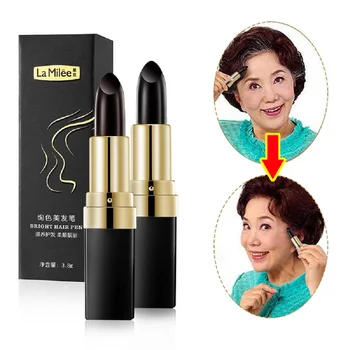 One-Time Hair dye Instant Gray Root Coverage Hair Color Modify Cream Stick Temporary Cover Up White Hair Colour Dye 3.8g
One-Time Hair dye Instant Gray Root Coverage Hair Color Modify Cream Stick Temporary Cover Up White Hair Colour Dye 3.8g