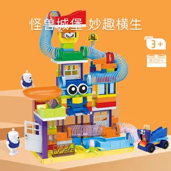 Building blocks monster castle diy children's educational toys track intelligence development male and female babies
Building blocks monster castle diy children's educational toys track intelligence development male and female babies