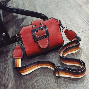 HELLOVE Fashion Shoulder Stylish Vantage Pu Leather Crossbody Handbag Messager Purse Bag Clutch Striped Wide Strap Buckle Cover
HELLOVE Fashion Shoulder Stylish Vantage Pu Leather Crossbody Handbag Messager Purse Bag Clutch Striped Wide Strap Buckle Cover