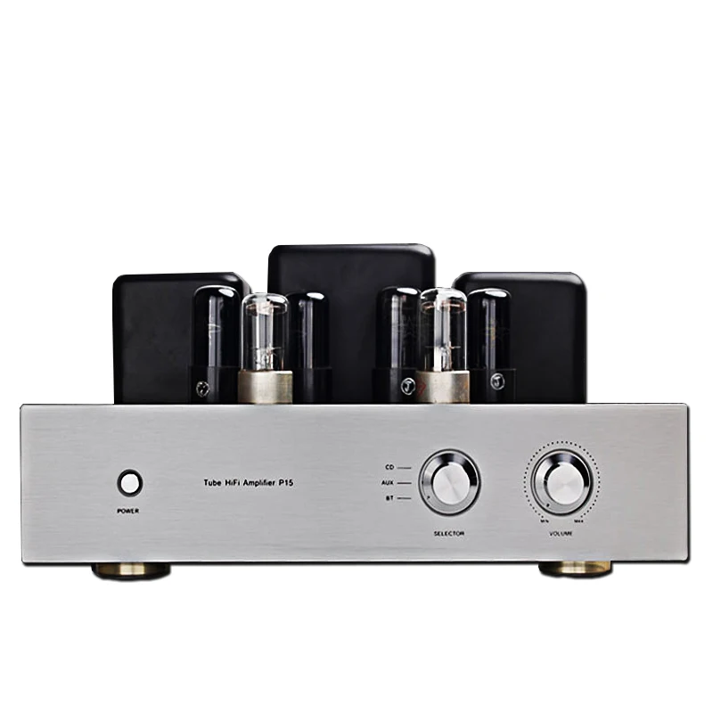 

6n9p, 6p6p pure electronic tube power amplifier, high fidelity, wireless Bluetooth, lossless playback. 20Hz--20KHz； -1dB