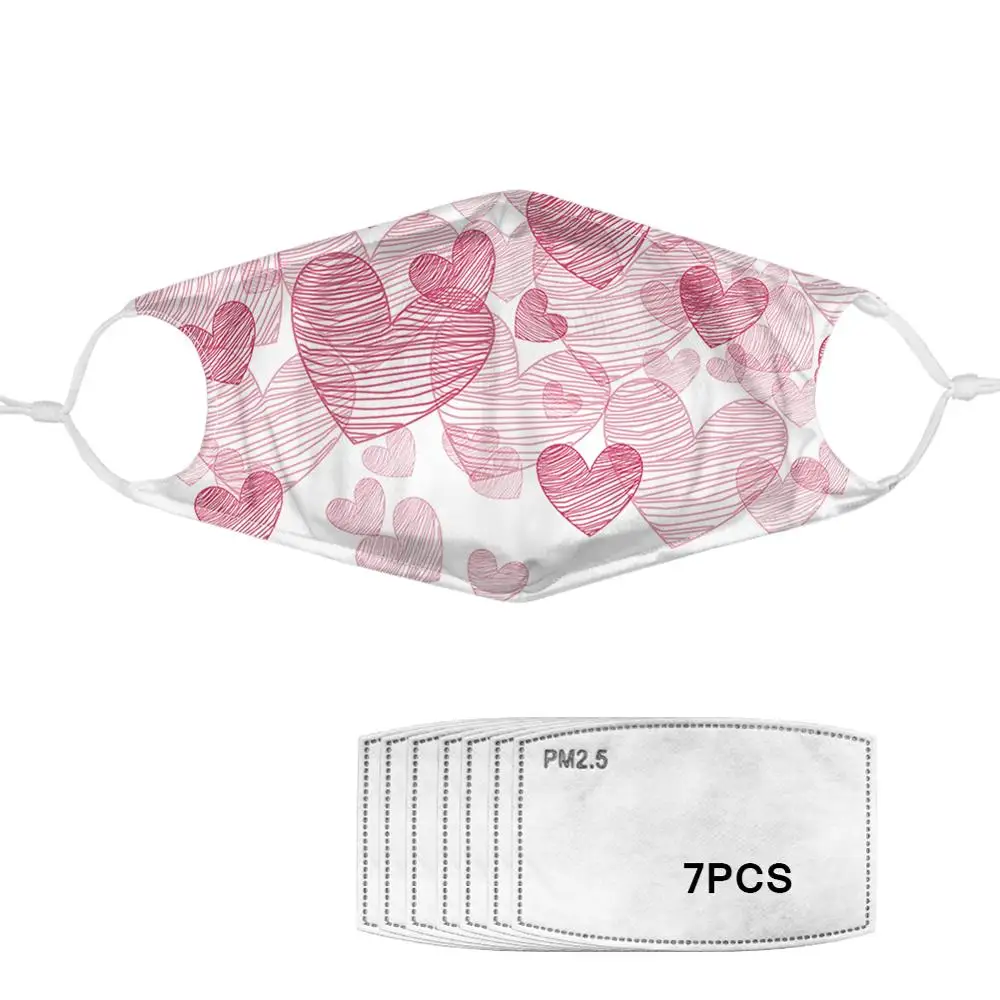 JUNSRM Custom Pattern Fashion heart shapeReusable Mouth Face Cover Comfortable Anti-Dust Anti-saliva Anti Infection Windproof
JUNSRM Custom Pattern Fashion heart shapeReusable Mouth Face Cover Comfortable Anti-Dust Anti-saliva Anti Infection Windproof