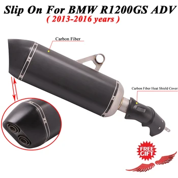Slip On For BMW R1200GS ADV Motorcycle Yoshimura Exhaust Modified Middle Link Pipe 2 holes Carbon Fiber Muffler
Slip On For BMW R1200GS ADV Motorcycle Yoshimura Exhaust Modified Middle Link Pipe 2 holes Carbon Fiber Muffler