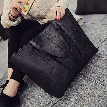 Women's bag 2019 new trend Europe and America One Shoulder Tote Bag women's handbag simple fashion big bag women
Women's bag 2019 new trend Europe and America One Shoulder Tote Bag women's handbag simple fashion big bag women
