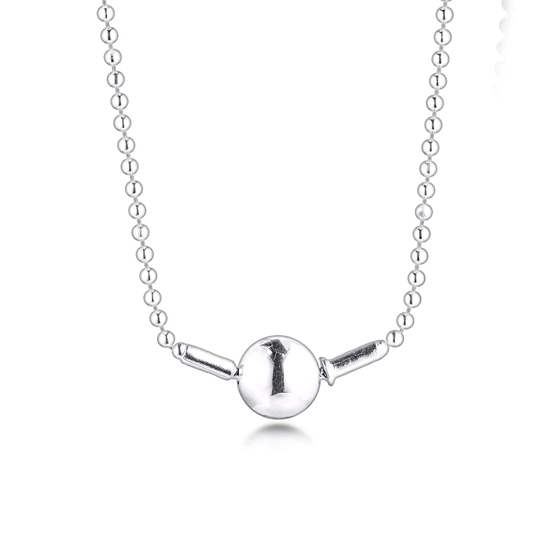 Женское ожерелье из серебра 100% пробы, ожерелье из эссенции с бусинами, длинная цепочка, серебро 925 пробы, 925
Женское ожерелье из серебра 100% пробы, ожерелье из эссенции с бусинами, длинная цепочка, серебро 925 пробы, 925