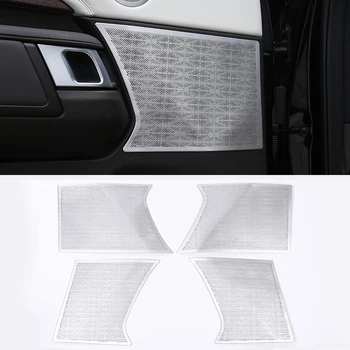 Door Audio Speaker Stereo Net Decorative Cover Trim 3D Sticker for Land Rover Discovery 5 2017 Silver Accessory
Door Audio Speaker Stereo Net Decorative Cover Trim 3D Sticker for Land Rover Discovery 5 2017 Silver Accessory
