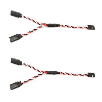 100Pcs 20cm Y Type 30 Core Filaments Twisted Pair Wire Extension Leads For Airplane Model Steering Serve Motor Black-Red-White
100Pcs 20cm Y Type 30 Core Filaments Twisted Pair Wire Extension Leads For Airplane Model Steering Serve Motor Black-Red-White