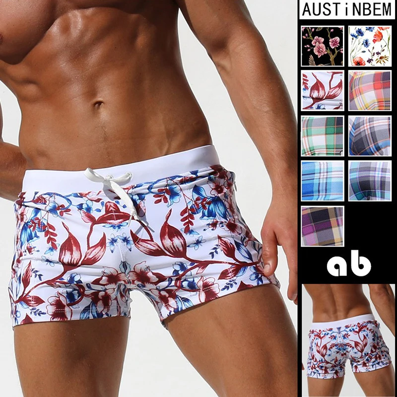 New Swimsuit Men Double Pocket Swimwear Men Hot Spring Beach Pants Printing Swimming Trunks For Bathing Plus Size Men Swimwear
New Swimsuit Men Double Pocket Swimwear Men Hot Spring Beach Pants Printing Swimming Trunks For Bathing Plus Size Men Swimwear