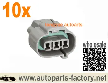 longyue 10set diesel engine speed sensor connector plug of denso three holes 
longyue 10set diesel engine speed sensor connector plug of denso three holes