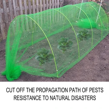Greenhouse Insect-Proof Net Mesh Vegetable Plant Protection Net Cover Easy To Carry Garden Environmental Protection Tools
Greenhouse Insect-Proof Net Mesh Vegetable Plant Protection Net Cover Easy To Carry Garden Environmental Protection Tools