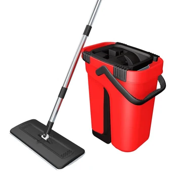 Home Floor Mop Set with Bucket Avoid Hand Washing Microfiber Cleaning Cloth Flat Squeeze Magic Wooden Floor Cleaning Lazy Mop
Home Floor Mop Set with Bucket Avoid Hand Washing Microfiber Cleaning Cloth Flat Squeeze Magic Wooden Floor Cleaning Lazy Mop