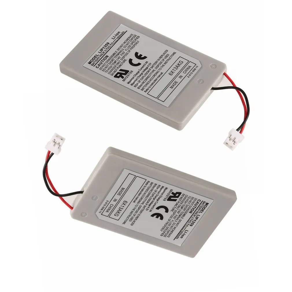 2pcs 3.7V 1800mAh Rechargeable Replacement Battery for PS3 game controller Battery Pack for PS3 gamepad
2pcs 3.7V 1800mAh Rechargeable Replacement Battery for PS3 game controller Battery Pack for PS3 gamepad