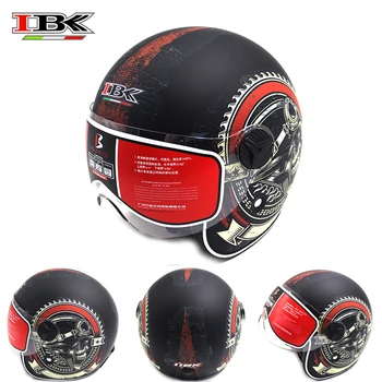 IBK Motorcycle Helmets Electric Bicycle Scooter Casco Casque Unisex 3/4 Anti-UV Open Face New Style four season Helmet
IBK Motorcycle Helmets Electric Bicycle Scooter Casco Casque Unisex 3/4 Anti-UV Open Face New Style four season Helmet
