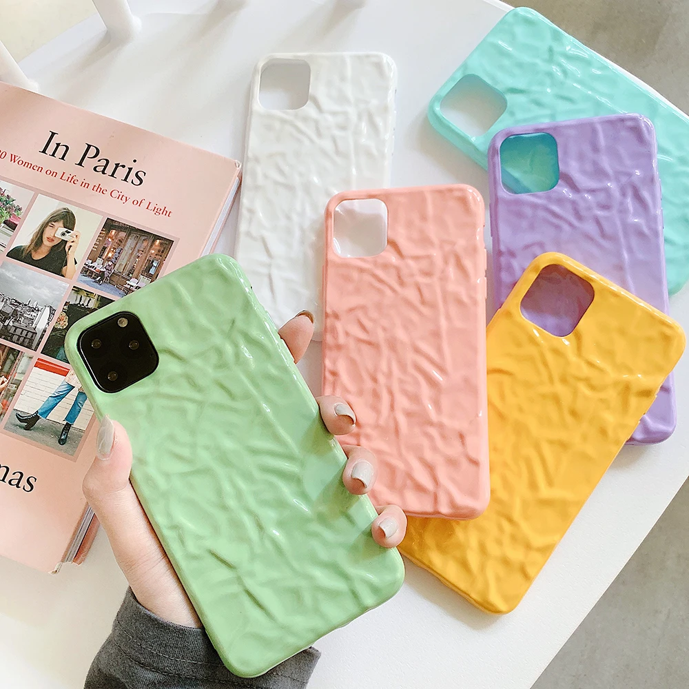 Plated Solid Color Phone Case For iPhone 11 Pro Max XR X XS Max 7 8 6S Plus Soft TPU Uneven Surface Candy Color Phone Back Cover
Plated Solid Color Phone Case For iPhone 11 Pro Max XR X XS Max 7 8 6S Plus Soft TPU Uneven Surface Candy Color Phone Back Cover