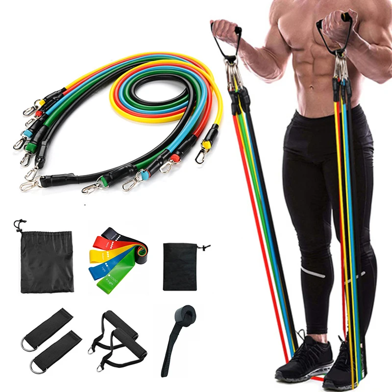 17Pcs/Set Resistance Bands Latex Yoga Pull Rope Multi-Function Elastic Rope Training Exercises Workout Gym Fitness Equipment
17Pcs/Set Resistance Bands Latex Yoga Pull Rope Multi-Function Elastic Rope Training Exercises Workout Gym Fitness Equipment