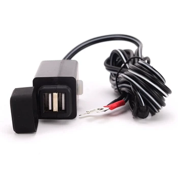 Waterproof Dust-Proof Motorcycle USB Mobile Phone Charger Adapter Handbar Mount Power Charging Socket For Iphone, Tablets, Samsu
Waterproof Dust-Proof Motorcycle USB Mobile Phone Charger Adapter Handbar Mount Power Charging Socket For Iphone, Tablets, Samsu