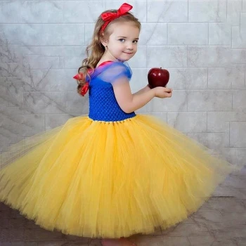 Latest Girls Snow White Tulle Tutu Dress Princess Cartoon Ball Gown Kids Dresses for Girls Birthday Wedding Party Costume
Latest Girls Snow White Tulle Tutu Dress Princess Cartoon Ball Gown Kids Dresses for Girls Birthday Wedding Party Costume